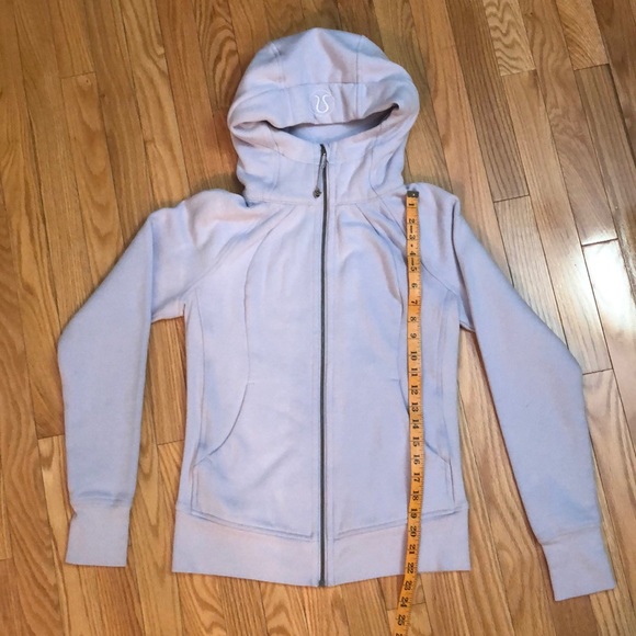 LULULEMON scuba hoodie IV sheer violet size 6 - Picture 5 of 13